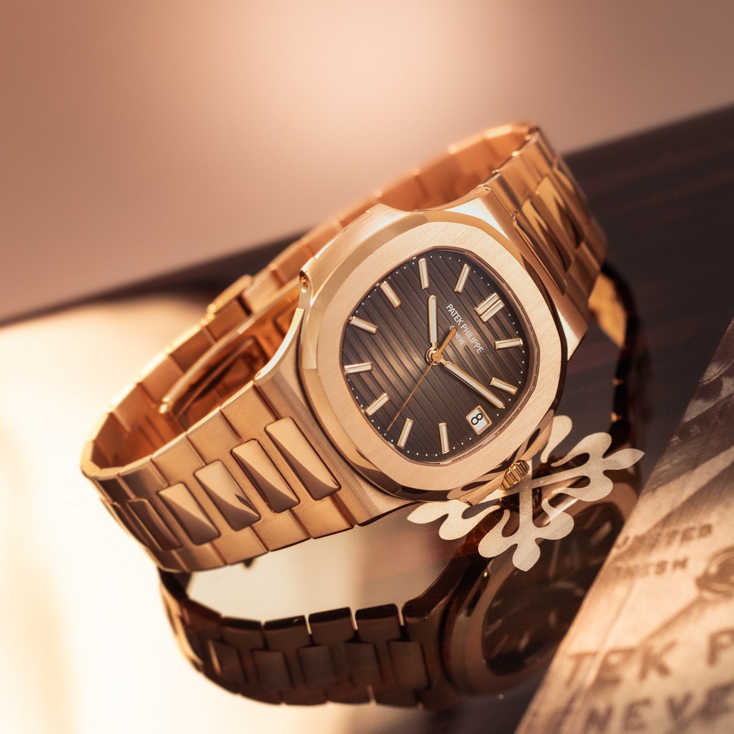 Patek Philippe Nautilus 18K Rosé Gold