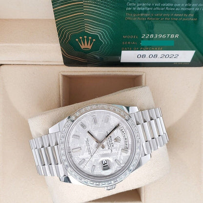 Rolex Day-Date Meteorite Platinum