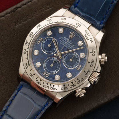 Rolex Daytona Blue Sodalite 18K Diamond