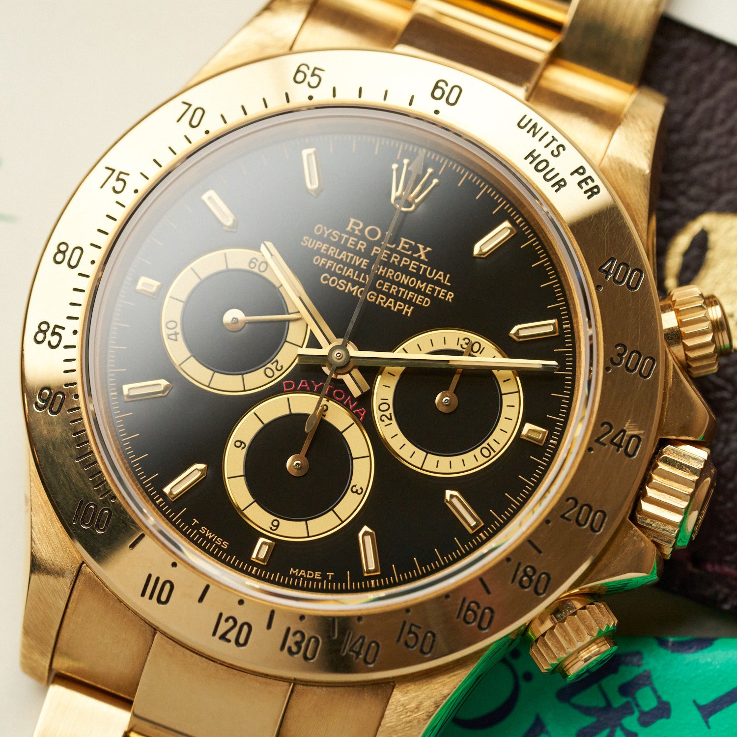 Rolex Daytona 18K Inverted Six