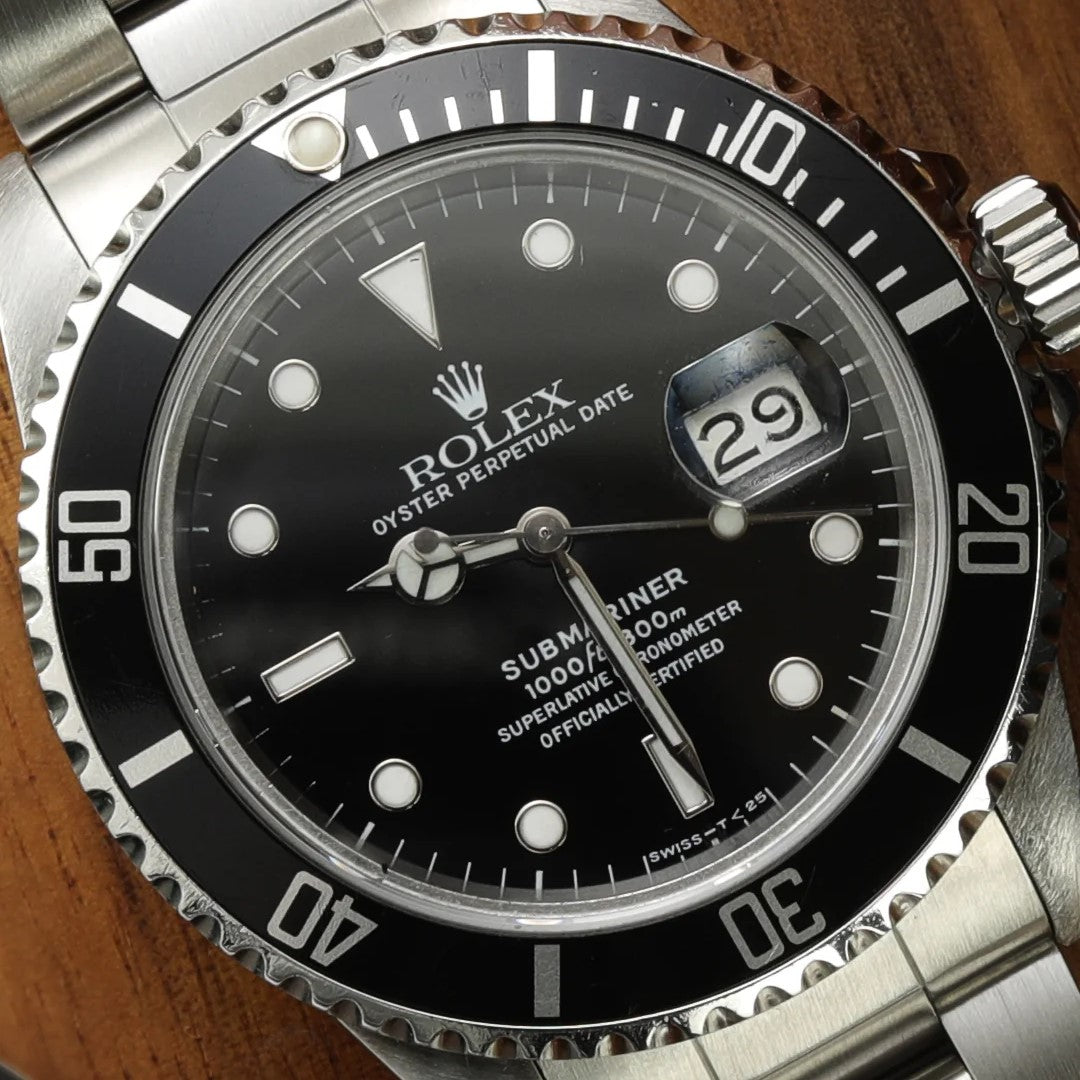 Rolex Submariner Matt Black Dial