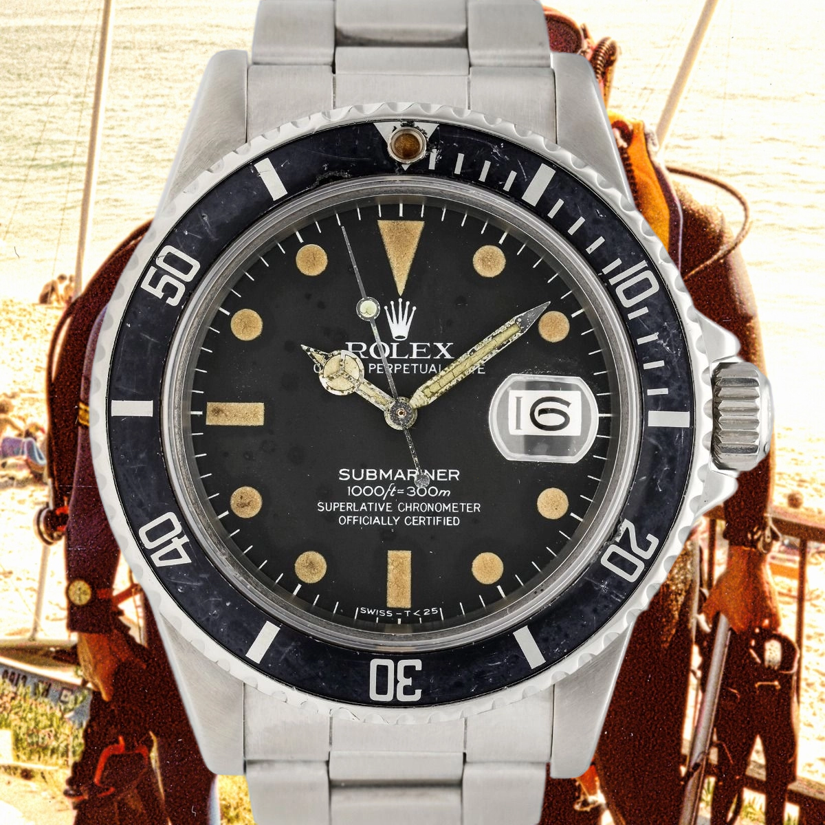 Rolex Submariner Transitional Maxi Pallettoni Dial