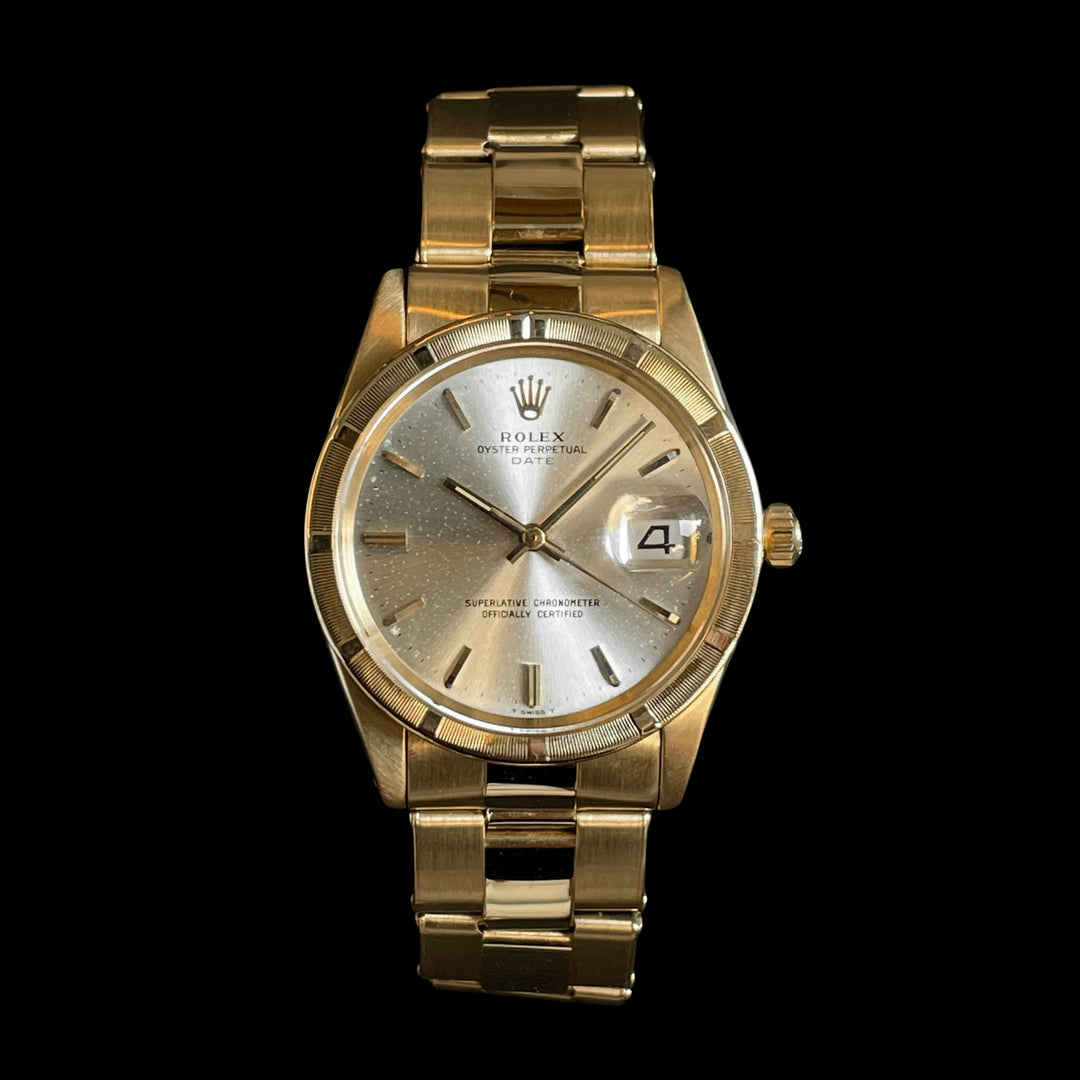 Rolex Oyster Perpetual Date Oro completo de 18 quilates